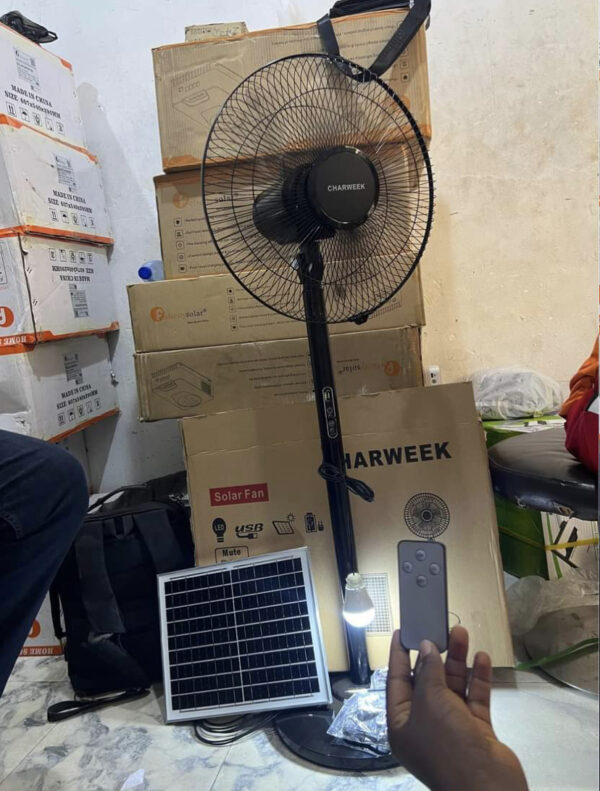 Charweek Solar Fan
