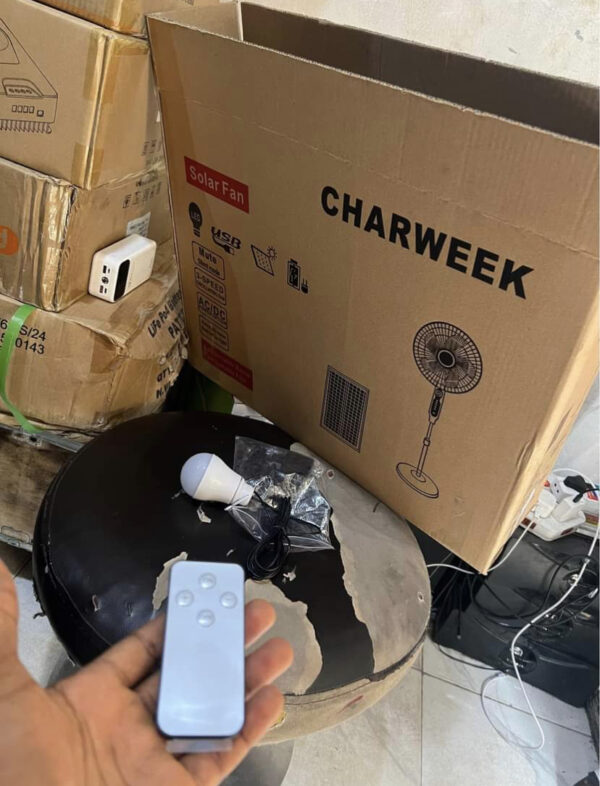 Charweek Solar Fan - Image 5