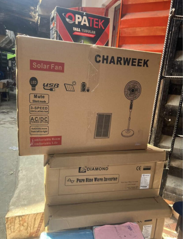 Charweek Solar Fan - Image 4