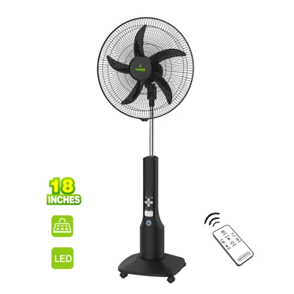 Iwin Rechargeable Solar Fan - Image 2