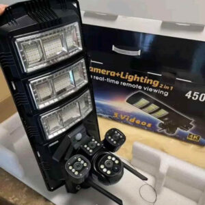 Solar CCTV Camera + Street Light