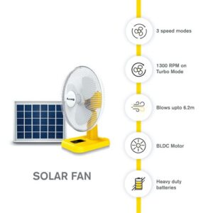 Sun King Solar Fan