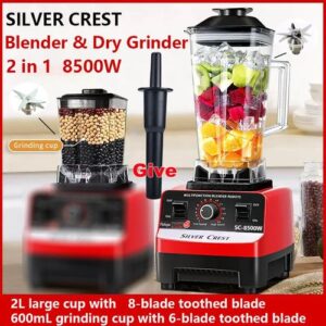 8500W Silver Crest 2L Industrial Blender